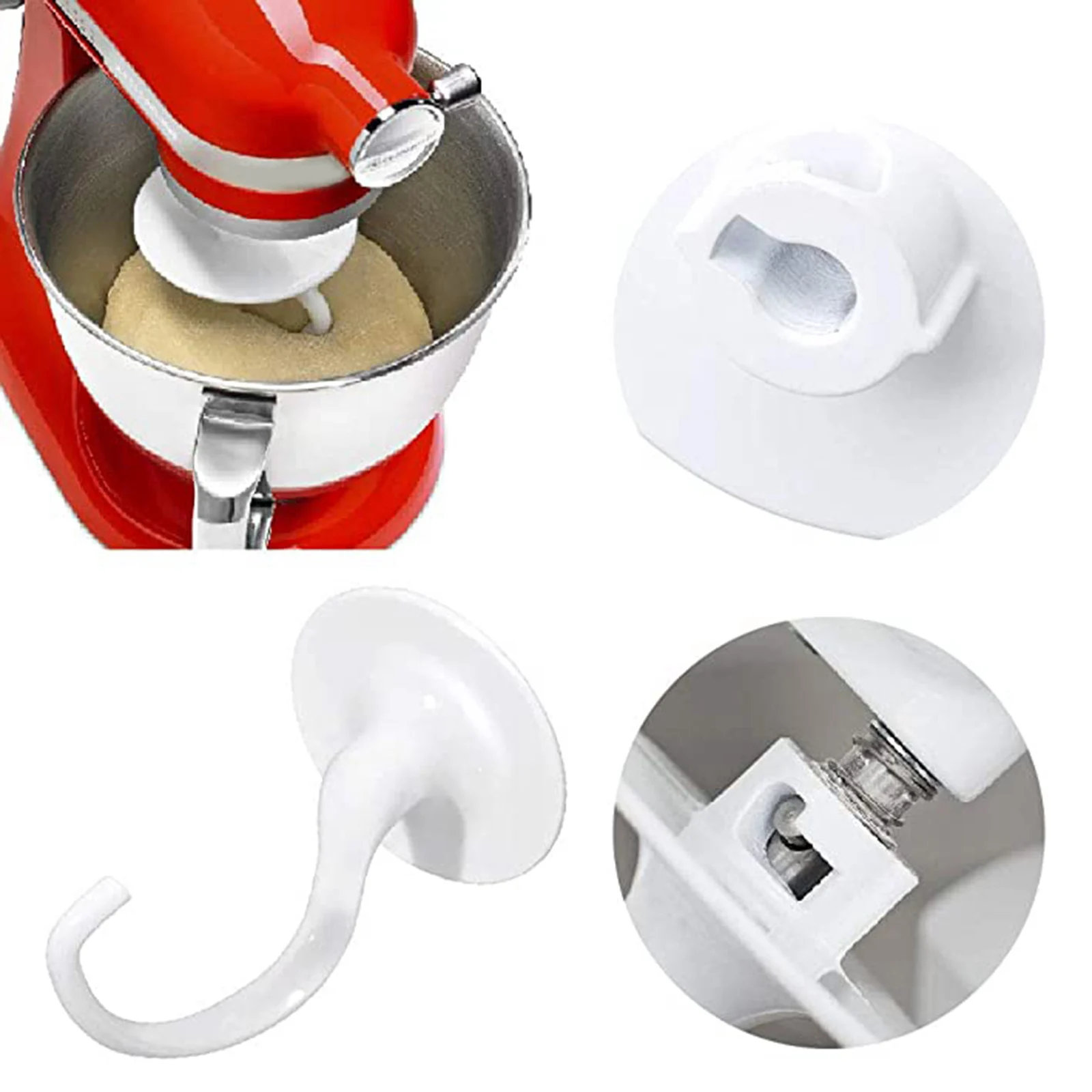 3ชิ้น/เซ็ตเครื่องปั่นชุดเปลี่ยนสำหรับ K45DH,ตะขอแป้ง,K45WW แส้แส้,k45B แบนใบมีดมีดโกน3Pcs ผสมชุดซ่อม