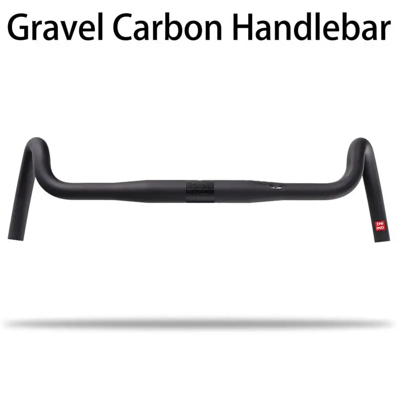 2020 new Carbon Gravel handlebar Big Flare Bar Cyclocross Road Bike handlebars 400/420/440mm carbon fiber bicycle handlebar