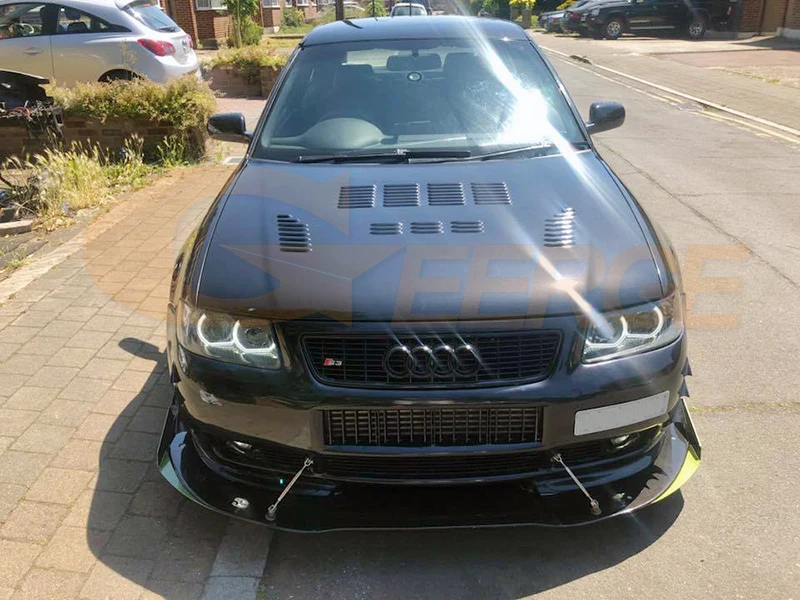 For Audi A3 8L 8P 2000 2001 2002 2003 2004 2005 2006 2007 Ultra Bright Crystal DTM M4 Style Led Angel Eyes Kit Halo Rings