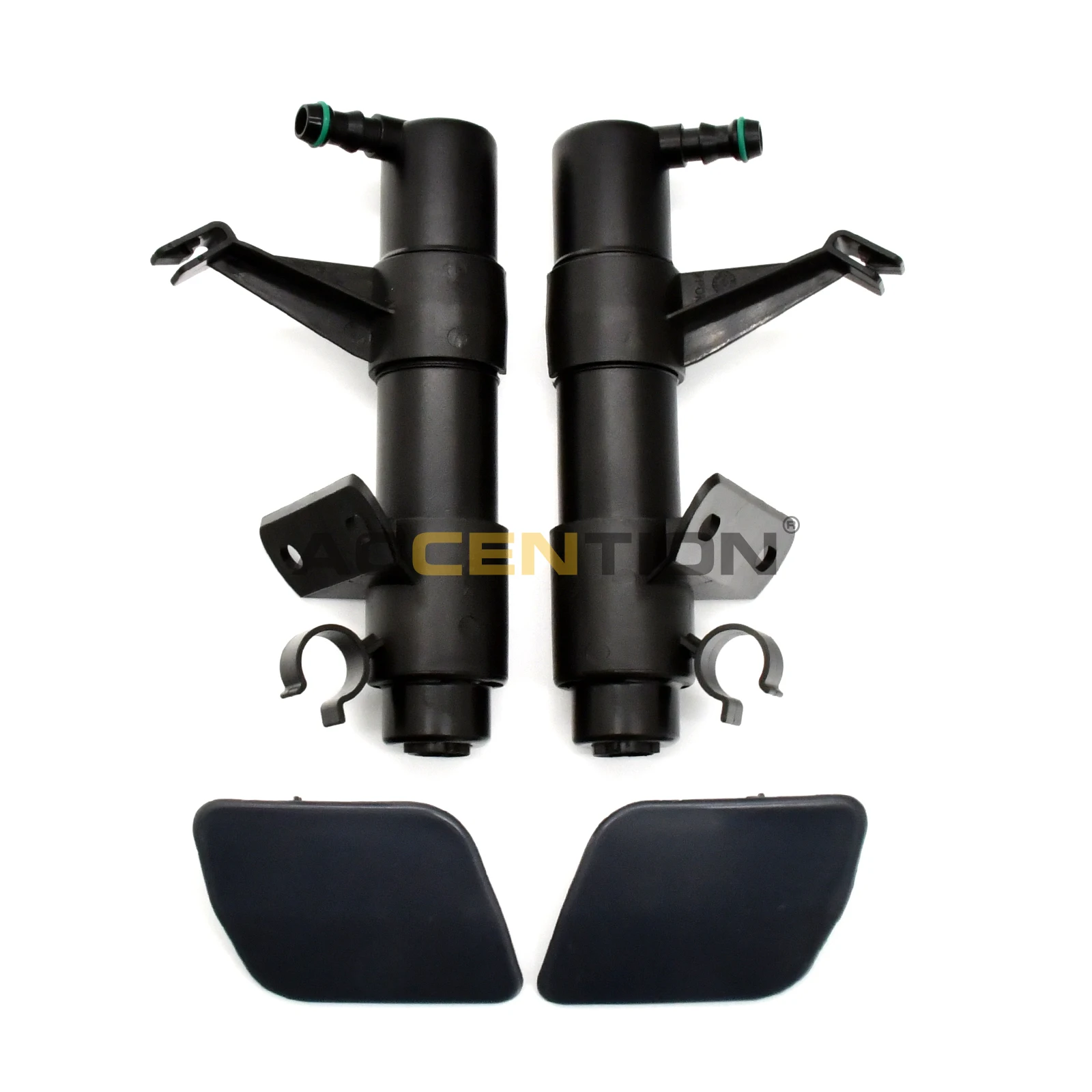 Dla VW Touareg 2007 2008 2009 2010 2011 reflektor przedniego zderzaka Cylinder podnoszenia spryskiwacza dysza natryskowa Jet pokrywa Cap