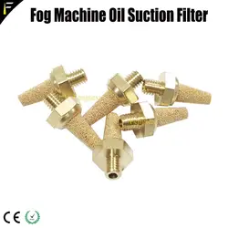 6xAtomizer Fog Smoke Mist Machine Accessories Oil Suction Copper Filter Tip Steam Fogger Liquid Filters for Stage Special Effect
