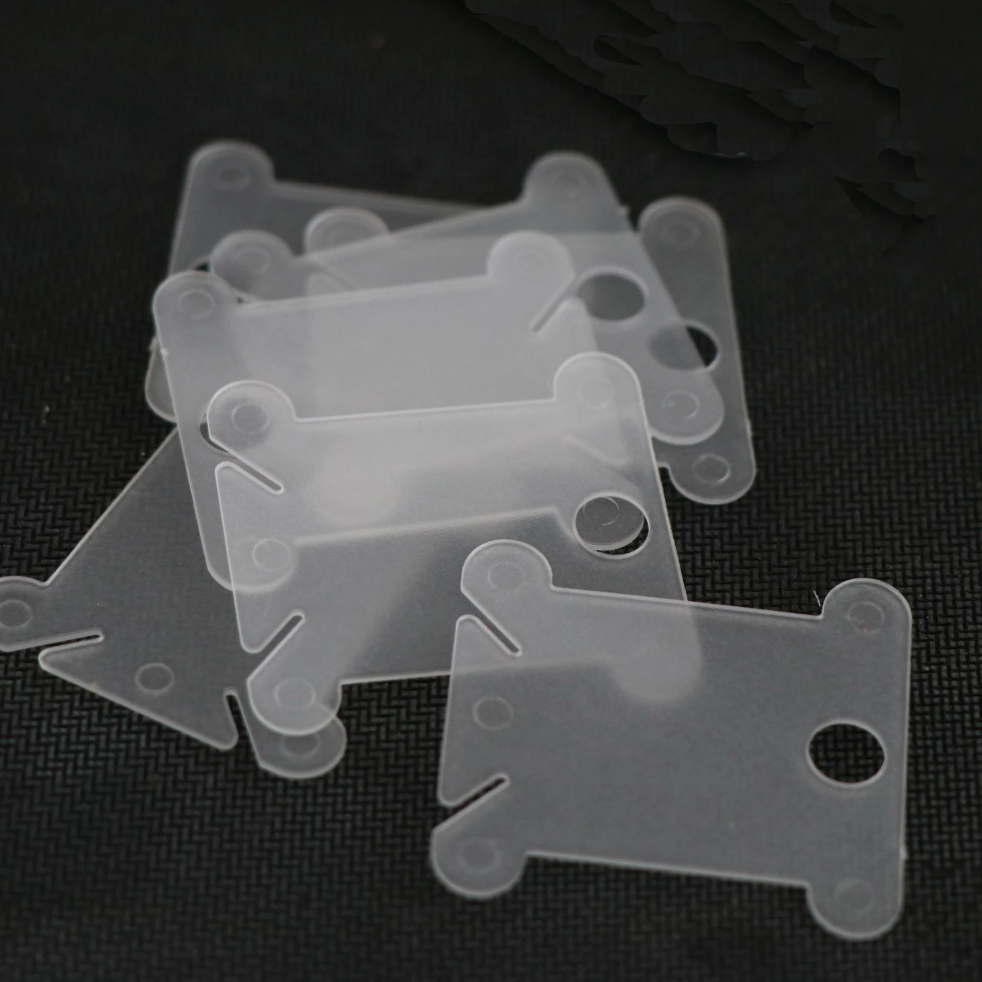 50pcs Cross Stitch Stand Bobbin  Sewing Thread Winding Plate Board Thread Organizer Sewing Tools Accessory Embroidery Holder