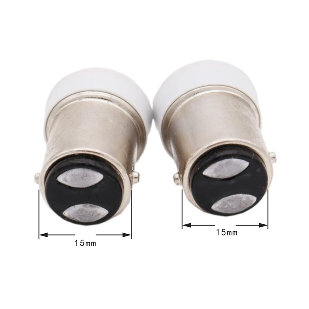 8 Pcs/Lot B15 To E14 Lamp Holder Converter Screw lamp Base BA15D Bayonet White Black B15-E14 Lamp Socket For Halogen Lamp LED