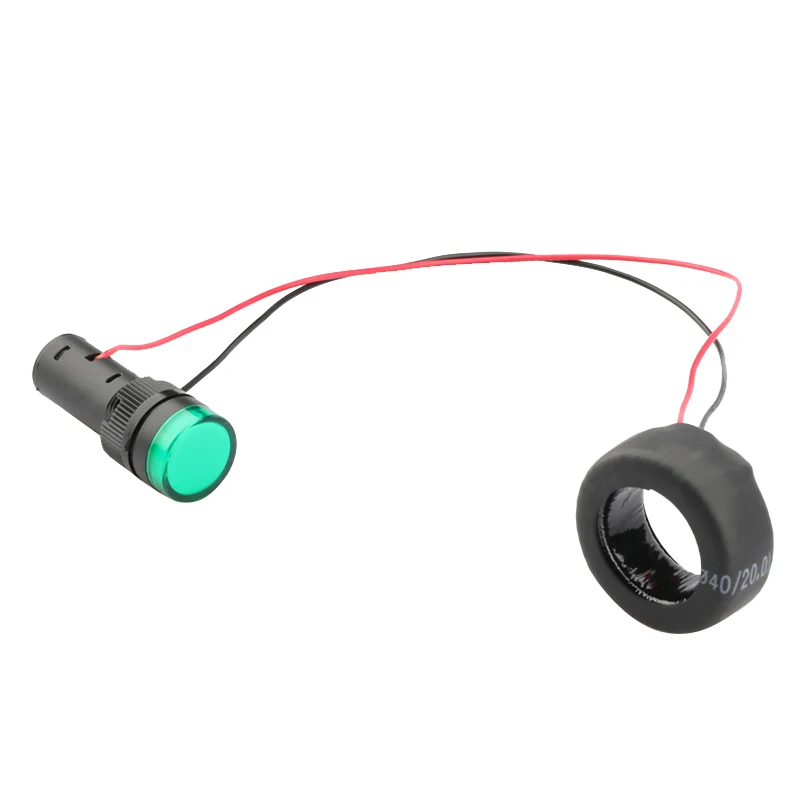 Led Stroom Indicator Power Indicator 16Mm Tikken Size Alarm Lichten Wederzijdse-Spoel Signaal Indicator Line Monitoring Led Licht