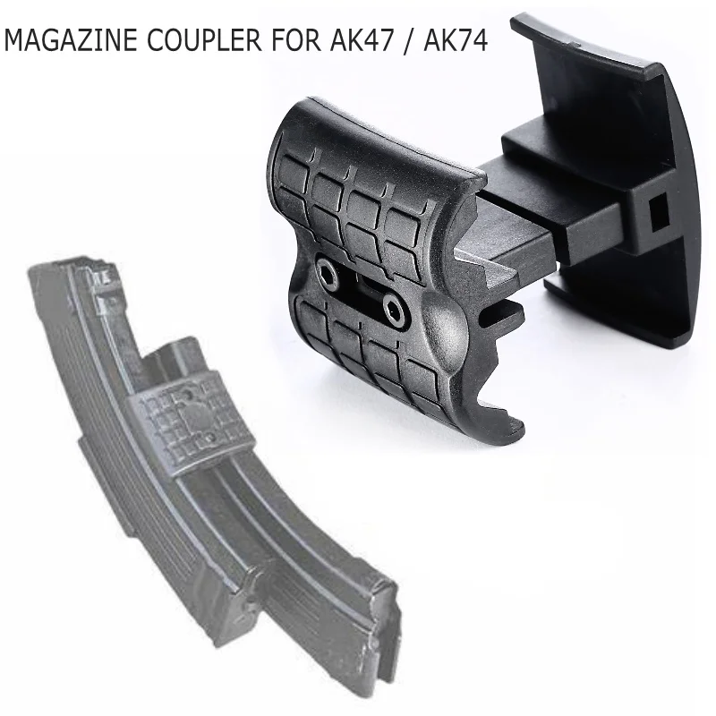 AK Magazine Coupler Clamp Airsoft Military Hunting Accessories Magazine Parallel Connector Tactical Gun Mag Clip