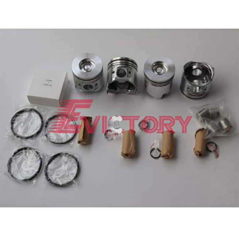 For YANMAR S4D98 S4D98E piston and ring water pump con rod