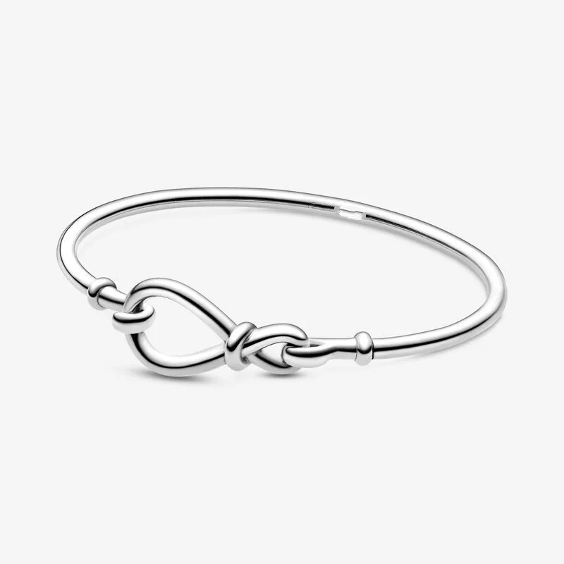 

Infinity Knot Bangle Fit Original Moments Symbols Bangle Women jewelry