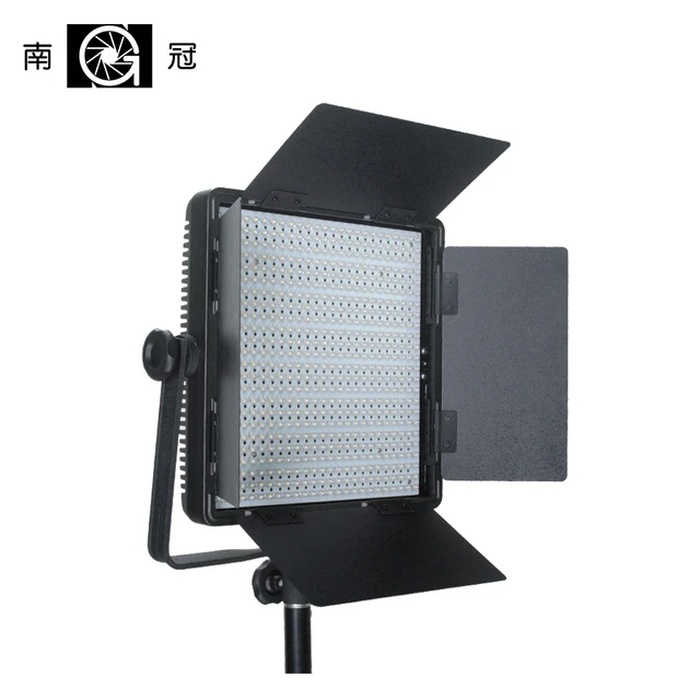 Nanguang CN-600SA LED Studio Panel Light with Barndoors and V-mount Ra95  5400K to 3200K 600 PCS LED lamp - AliExpress 44