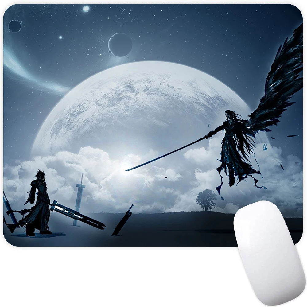 

Small Gaming Mouse Pad Computer Mousepad Gamer PC Mouse Mat Laptop Mausepad Final Fantasy 7 Mouse Carpet Keyboard Mat Desk Pad