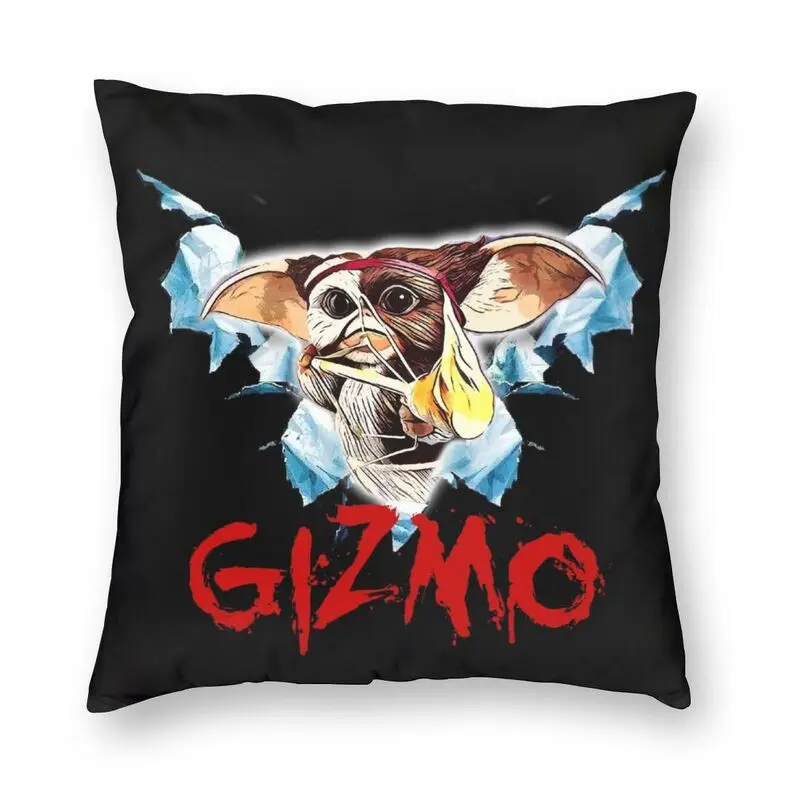 Gizmo Gremlins Pillow Cover Home Decorative Monster Mogwai Cushion Cover Throw Pillow for Sofa Double-sided Printing