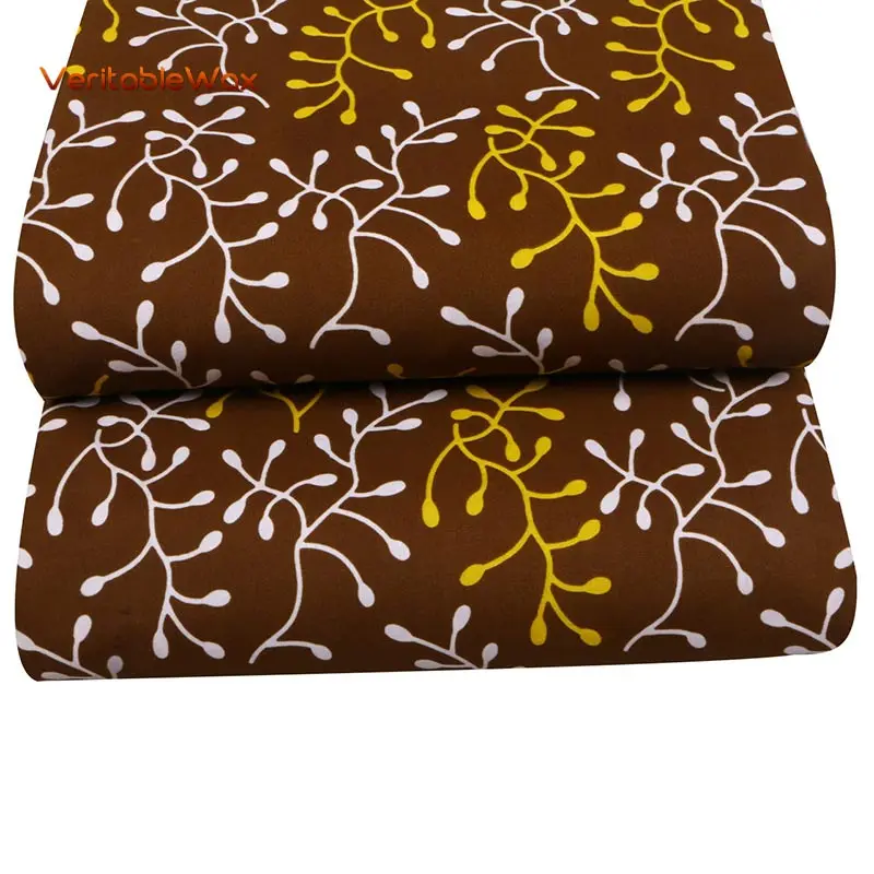 Wholesale price! High Quality African prints fabric 2022 Ankara wax real wax Nigerian wax 6 yards/pcs 100% polyester FP6112