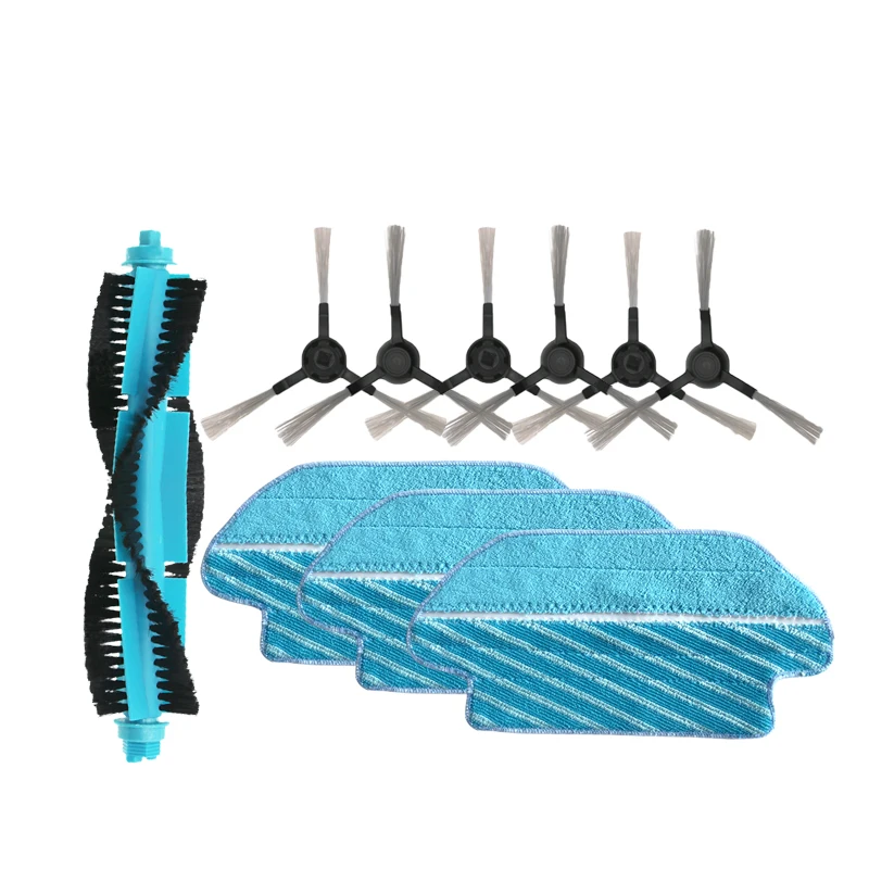 ตัวกรอง HEPA แปรง Roller Mop ผ้าสำหรับ Cecotec Conga 3490 หุ่นยนต์เครื่องดูดฝุ่นด้านข้างชุดเปลี่ยนแปรง