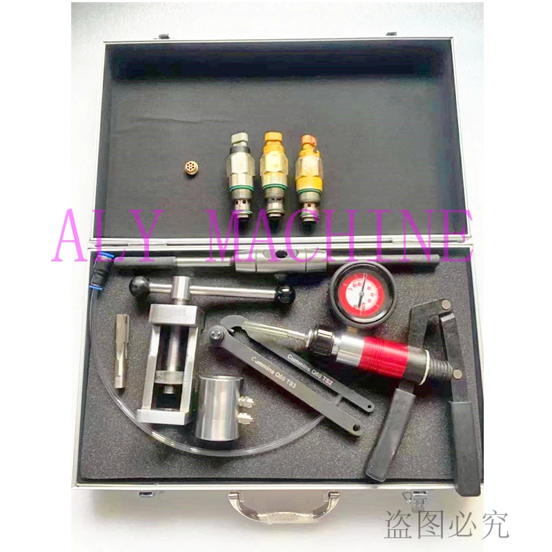 Common Rail Injector Control Valve Solenoid  Disassemble Seal Testing Repair Tool Sets For Cummins Q60