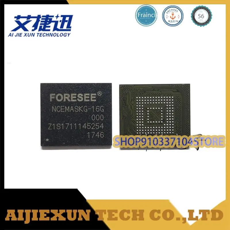 

2pcs/lot NCEMASKG-16G 16G 153BGA memory IC chips new and origianl