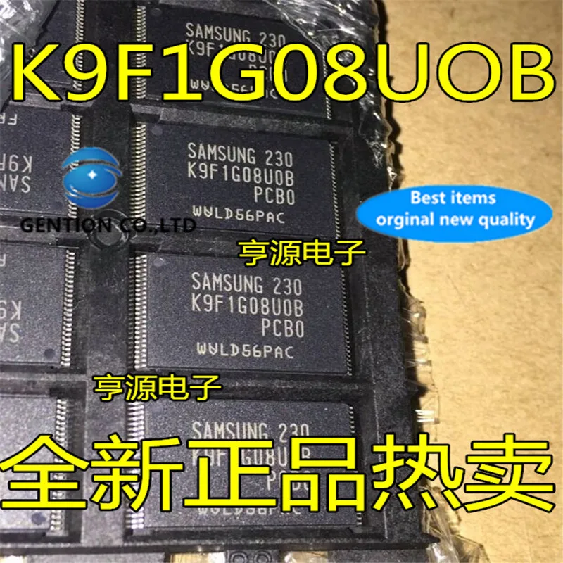 

5Pcs K9F1G08UOB-PCBO K9F1G08U0B-PCB0 K9F1G08UOB NAND Flash in stock 100% new and original