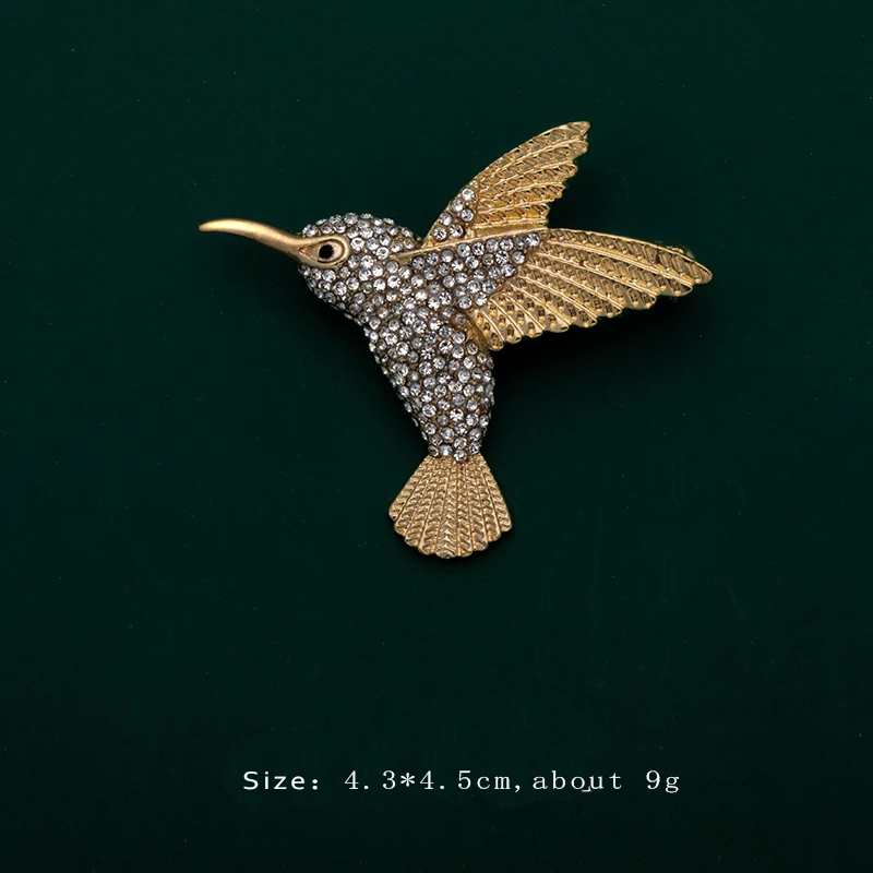 Nouveau créatif Animal insecte cheval broche oiseau hommes broche belle libellule broches fête pour les femmes