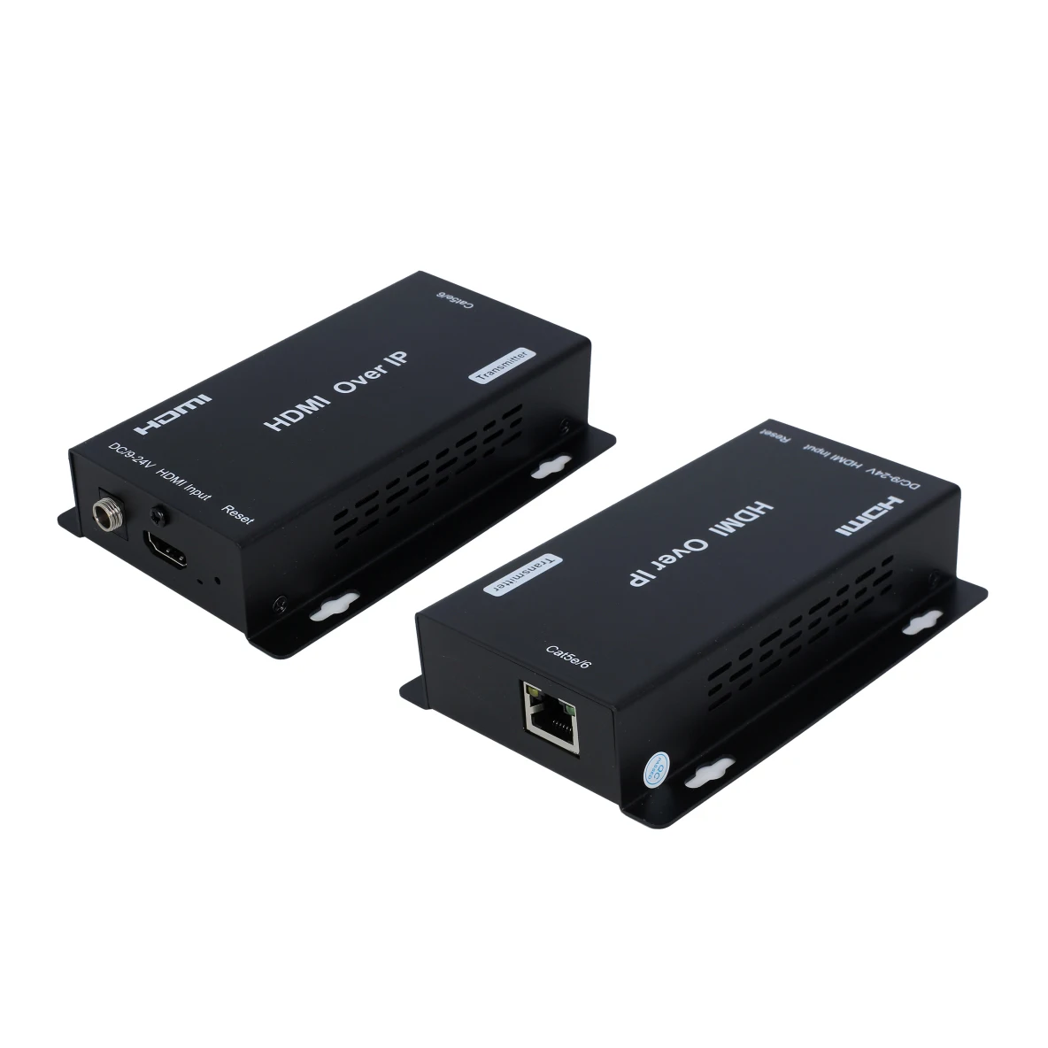 HDMI Extender Over Cat 5e/Cat6 Kabel Rantai Daisy Cascade Ke Beberapa Receiver TCP/IP Hingga 1080P FHD 60Hz 400ft / 120M HDCP 1.4