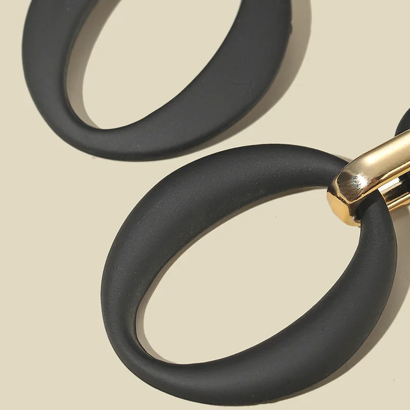Temperament Dangle earrings female long fashion earrings wild Korean earrings new high-end exaggerated large earrings wholesale image 4