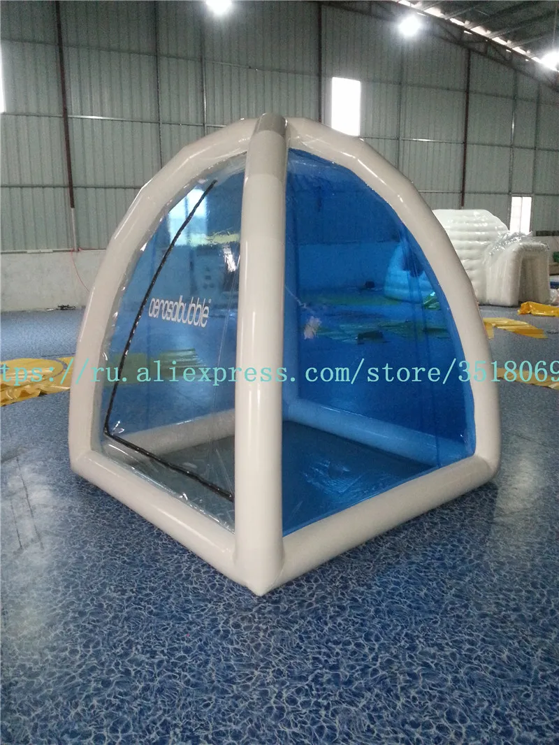 Sale of PVC inflatable small isolation tents, PVC transparent tents, camping tents in the wild.