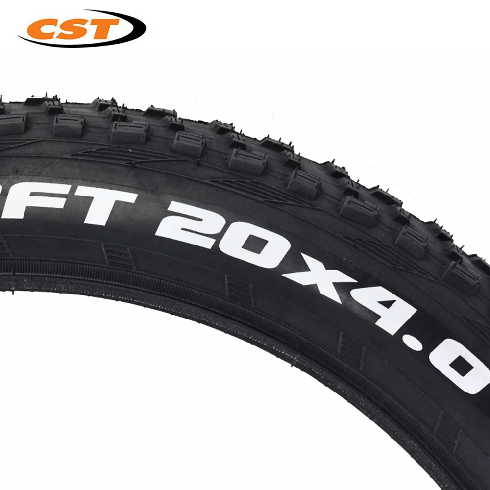 CST 20 inch 100-406 20x4.0 Fat Tire Electric Snowmobile Beach Bicycle Tire MTB Bicycle Front Rear Wheel Anti-Slip Fat Tire