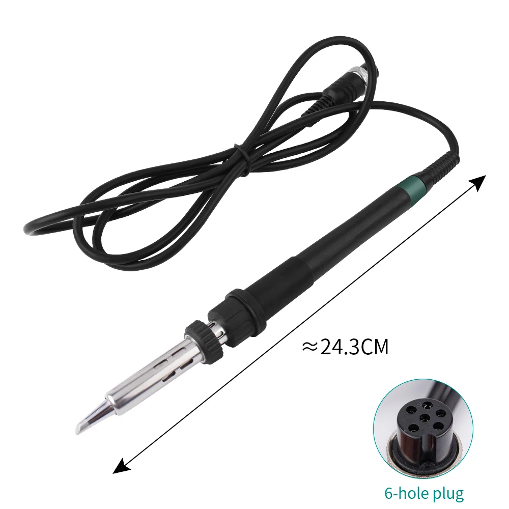 LUXIANZI Electric soldering iron Handle 936 203 205 T12 Soldering Stations Accessories Rework Station Welding Solder Repair Tool