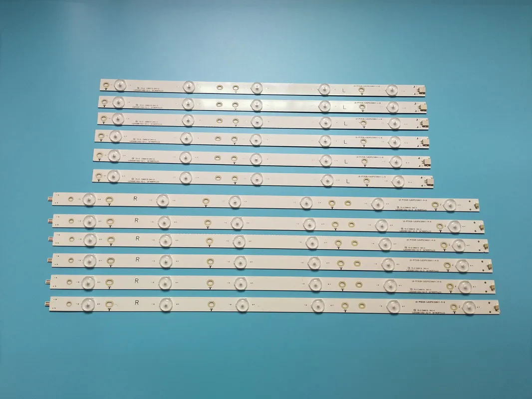 New5 set= 60 PCS strip LED Retroilumination For LC-50LB370U 50LB371U 50LB261U 500TT65 500TT66 V1 LC-50LB261U 500TT61 V0 500TT62