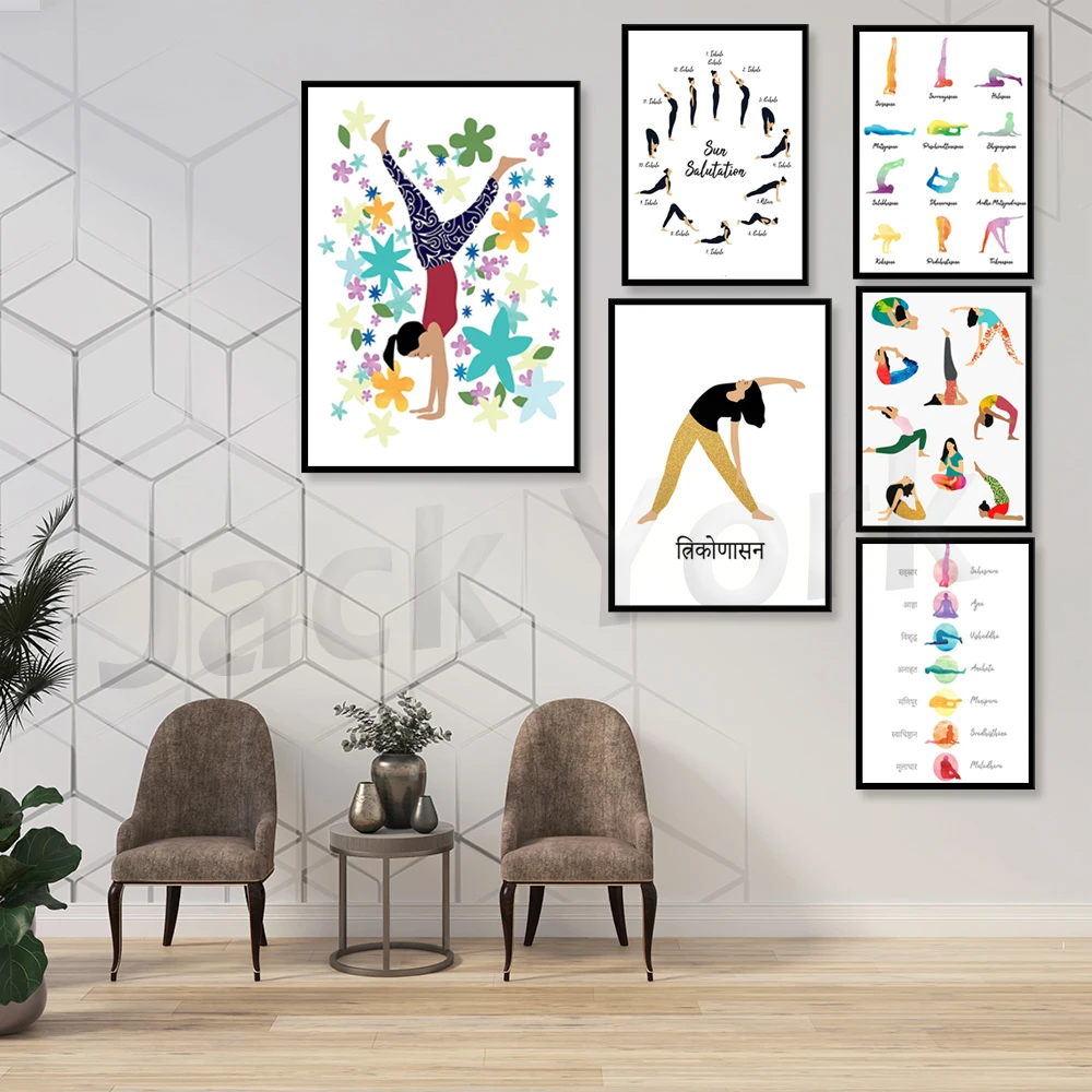 Meditating Girl Poster, Yoga Print, Spiritual Wall Art, Meditation Print, Instant Download printable, Yoga Art