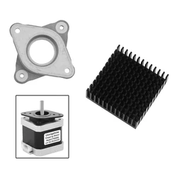 Amortiguador NEMA 17 Meal & Stepper para impresora Ender 3 CR10, amortiguador de vibración para Motor, genuino, importado, con disipador de calor