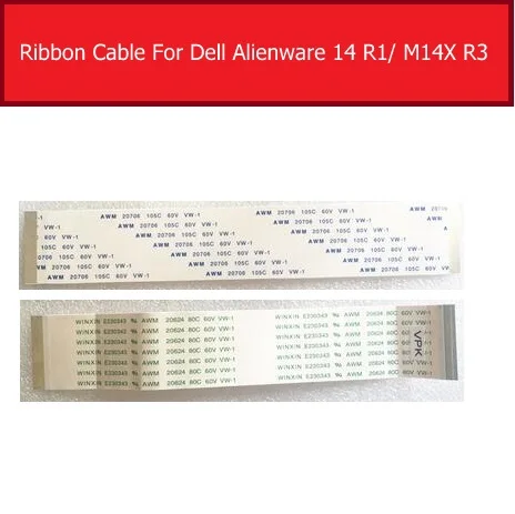 Touch Panel Connector Flex Ribbon Cable For DELL Alienware 14 R1 M14X R3 PN NBX0001AG00 Keyboard-Touchpad Junction Board