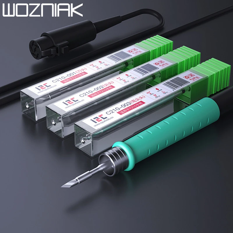 I2C OEM Soldering Tips C210 C245 C115 Cartridges For 2C/Jabe/XSoldering/SUGON T26 T3602 Soldering Station Welding Tip