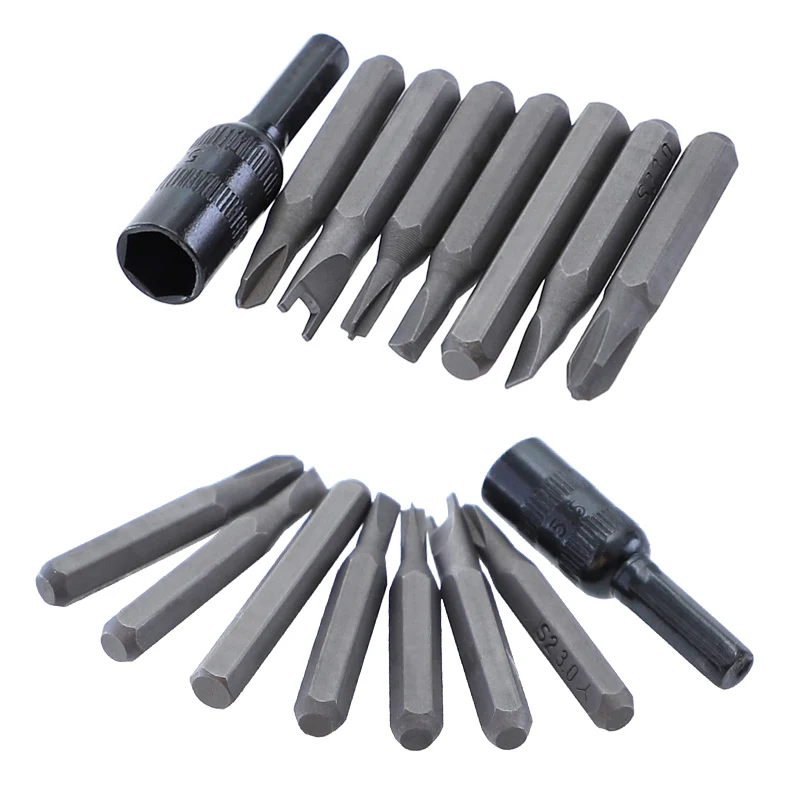 Juego de destornilladores de precisión, Mini destornillador de CR-V para teléfonos/ordenador/electrónica/portátiles, 18 Uds./31 Uds./47 Uds.