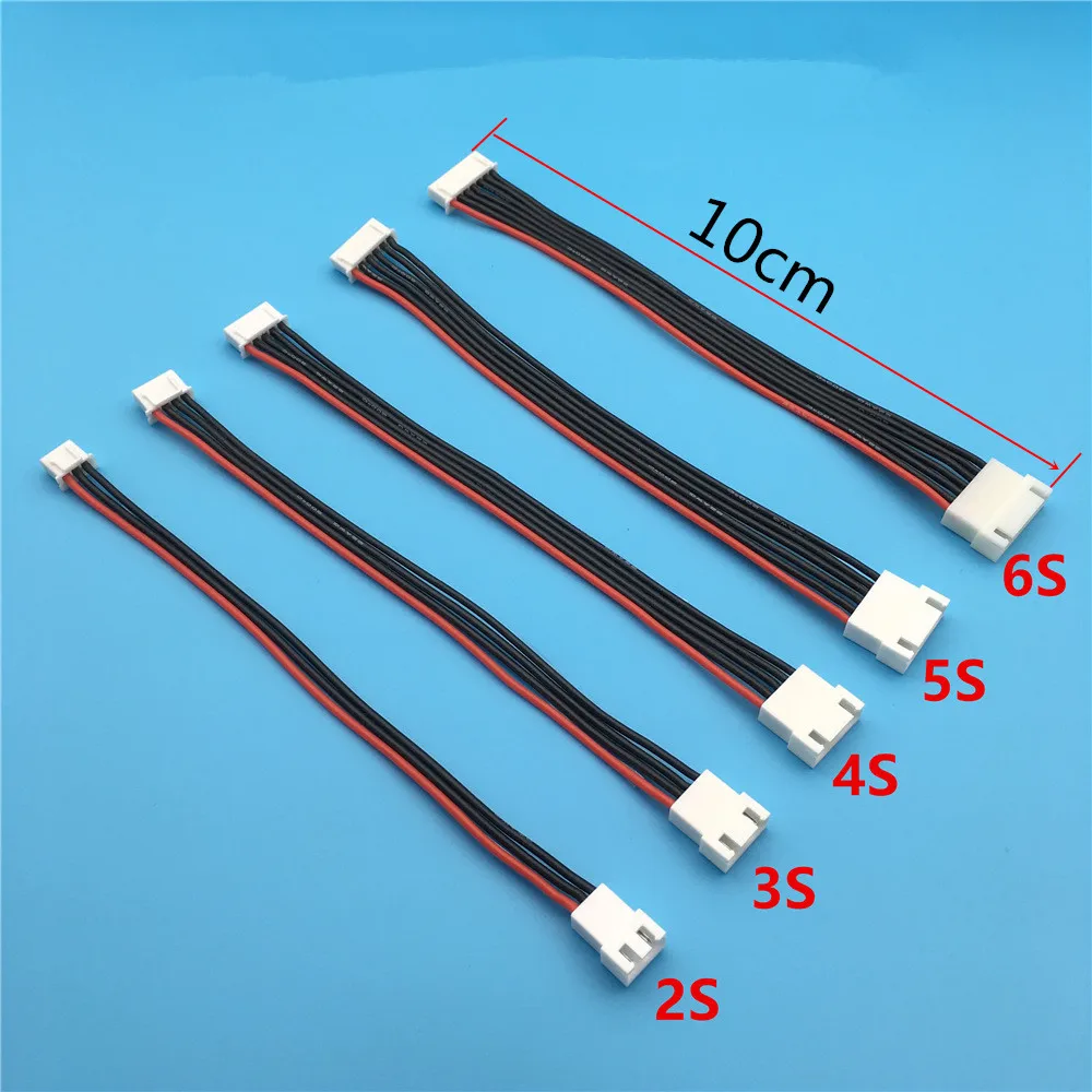 5 Stück 2s 3s 4s 5s 6s LiPo Akku-Balancer-Ladekabel Verlängerungskabel Balancer-Verbindungskabel – Detail 2