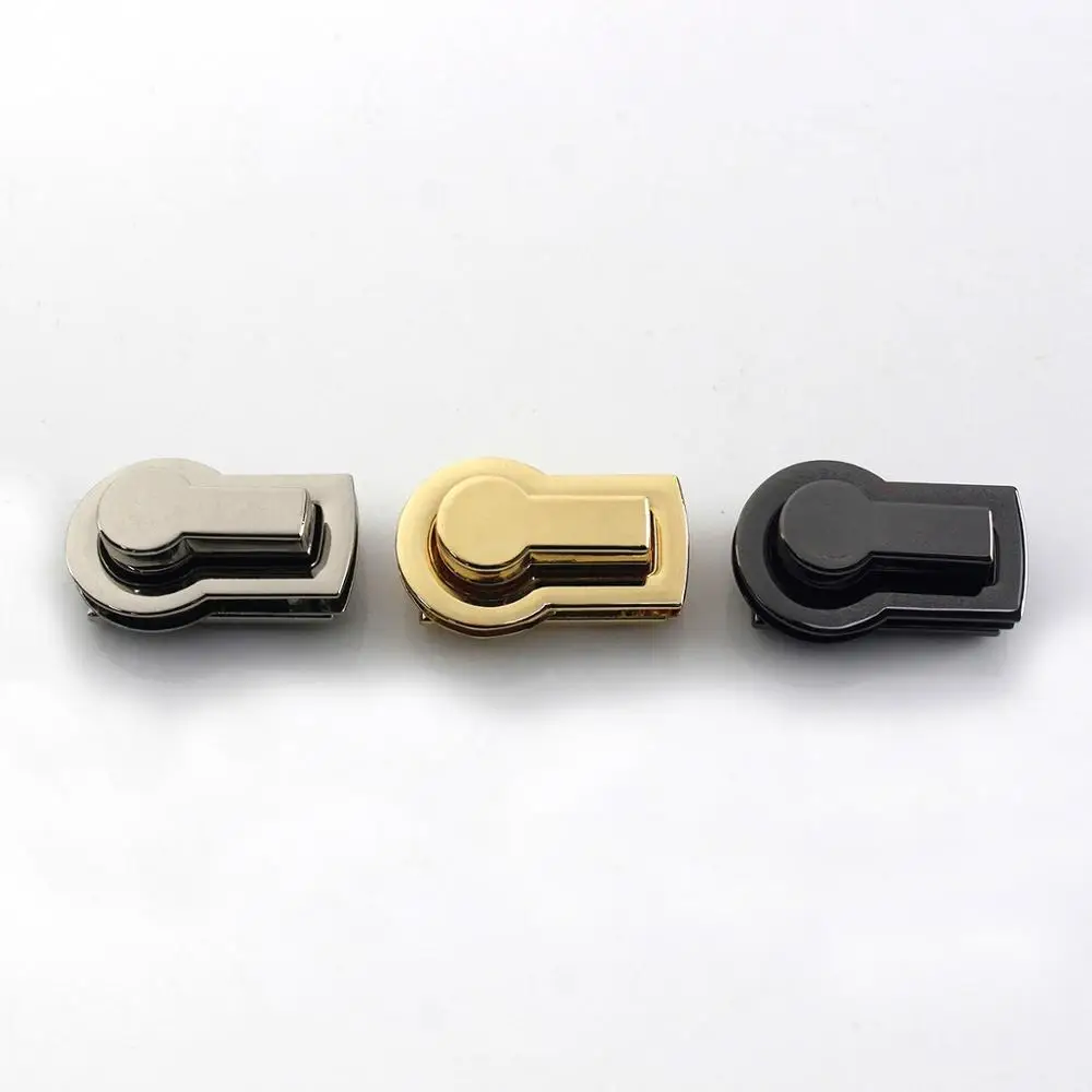 1pcs Metal Bag Turn Lock Twist Lock Clasp for Leather Craft Women Bag Handbag Shoulder Bag Purse DIY Hardware Accessories