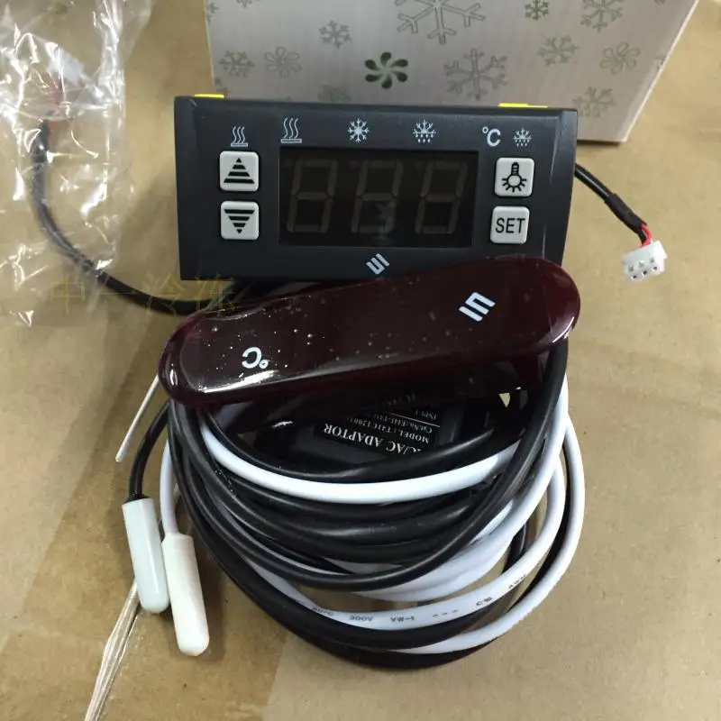 Shangfang SF-213 Thermostat Dual Meter Dual Display Temperature Controller Freezer Display Cabinet Thermostat