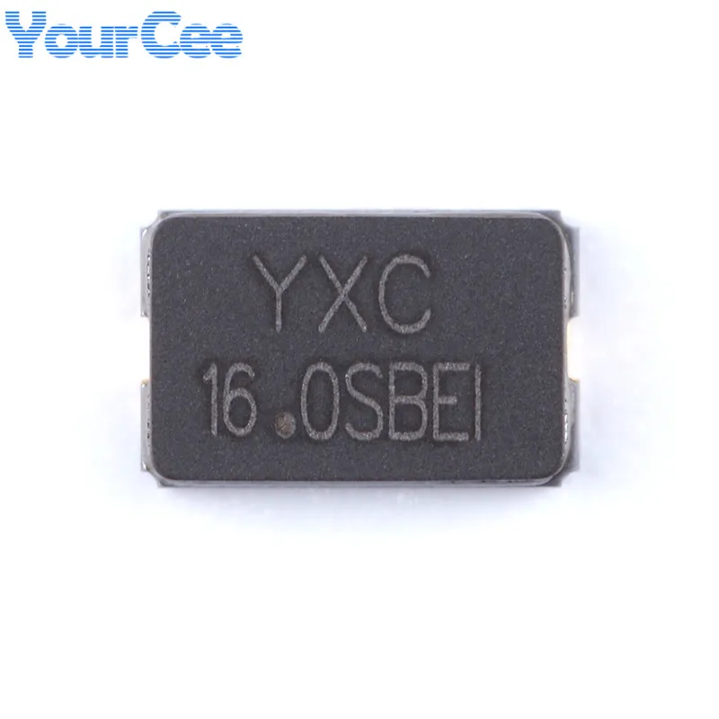 10pcs 16.000MHz 16.000M YSX530GA SMD Passive Crystal Oscillators 16M 16MHZ ± 10PPM 20pF X503216MSB2GI