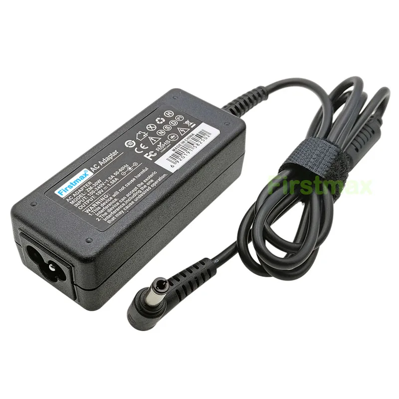 شاحن لاب توب لتوشيبا ، محول طاقة ، 30 واط ، 19 فولت ، 1.58A ، NB100 ، NB105 ، NB200 ، NB201 ، NB202 ، NB203 ، NB205 ، NB250 ، NB255 ، NB270 ،