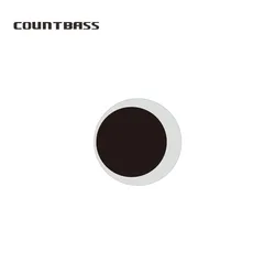 Countbass 금속 지그 폼 낚시 루어용 눈, 2D 레이저 홀로그램 라운드 낚시 액세서리, 100 개