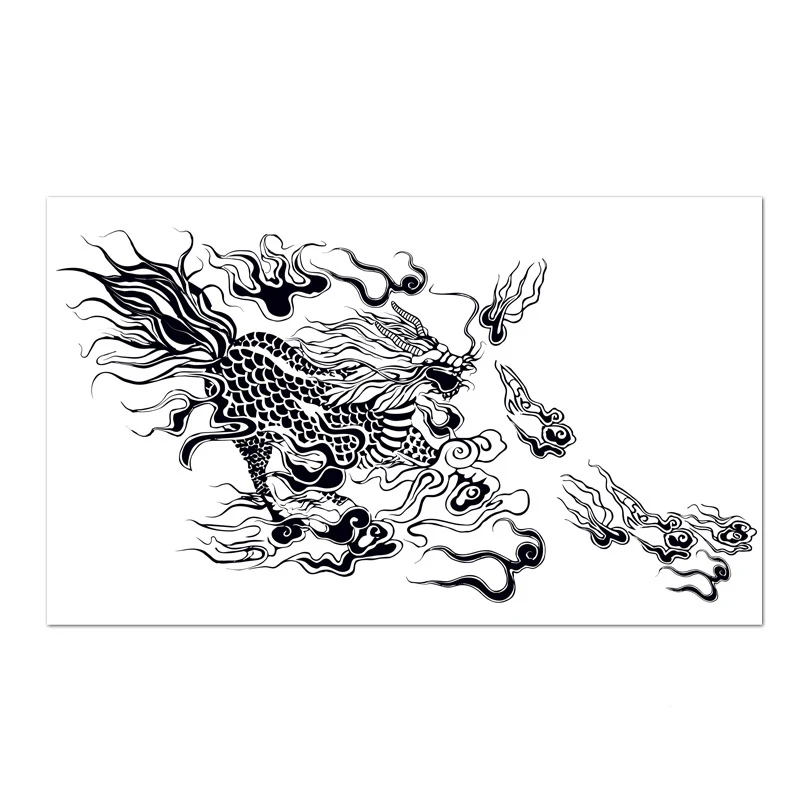 Brdwn The Lost Tomb Notes The Muse Kylin Zhang  Zhang Qishan Xiao Ge Cosplay Tattoo Stickers