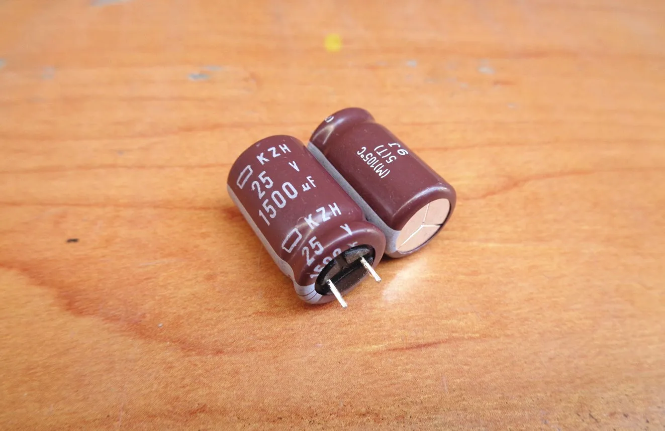 30pcs/lot original NIPPON Chemi-con KZH series 105C high frequency low impedance aluminum electrolytic capacitor free shipping