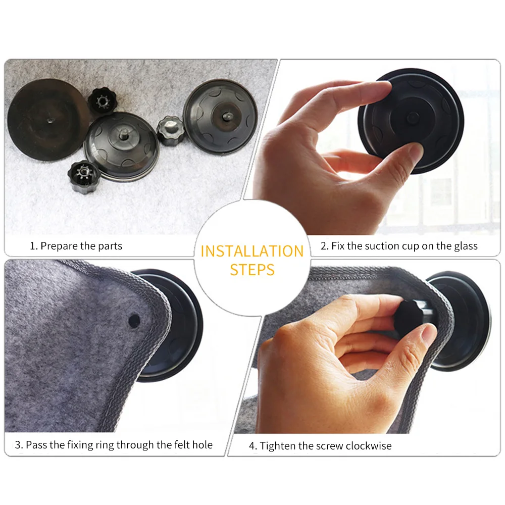 Cat Window Hammock With Strong Suction Cups 4