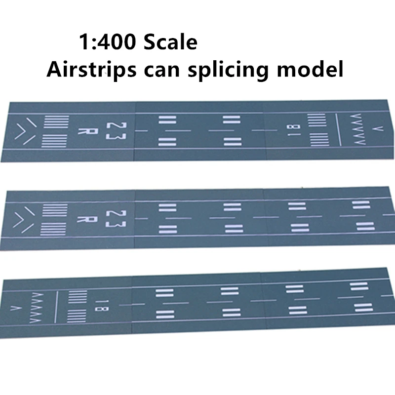 1:400 Scale Airport Aircraft Runway Apron Exhibition Platform Can Splicing  30*20cm For Airplanes Plane Model Decoration