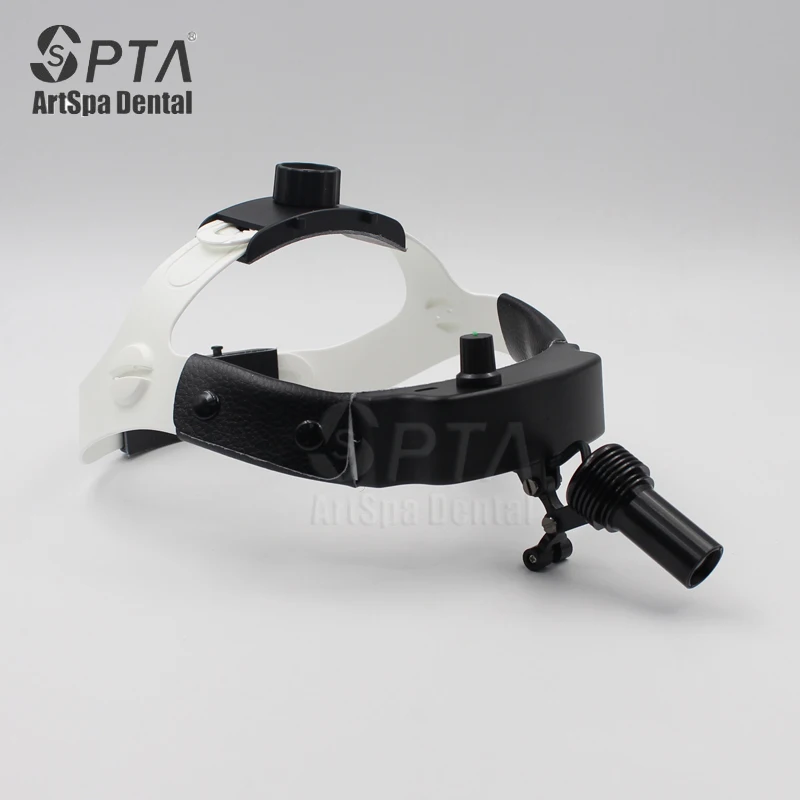 Dental 3W Lamp Headlight Focusing Light Point Wireless Build In Type Dentist Head-Mounted Battery Portable Equipment