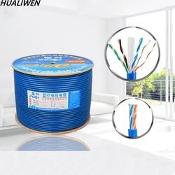 Category 6 Unshielded Gigabit Network Cable 0.58mm Oxygen-free Copper 300m CAT 6A Category 6 Network Cable