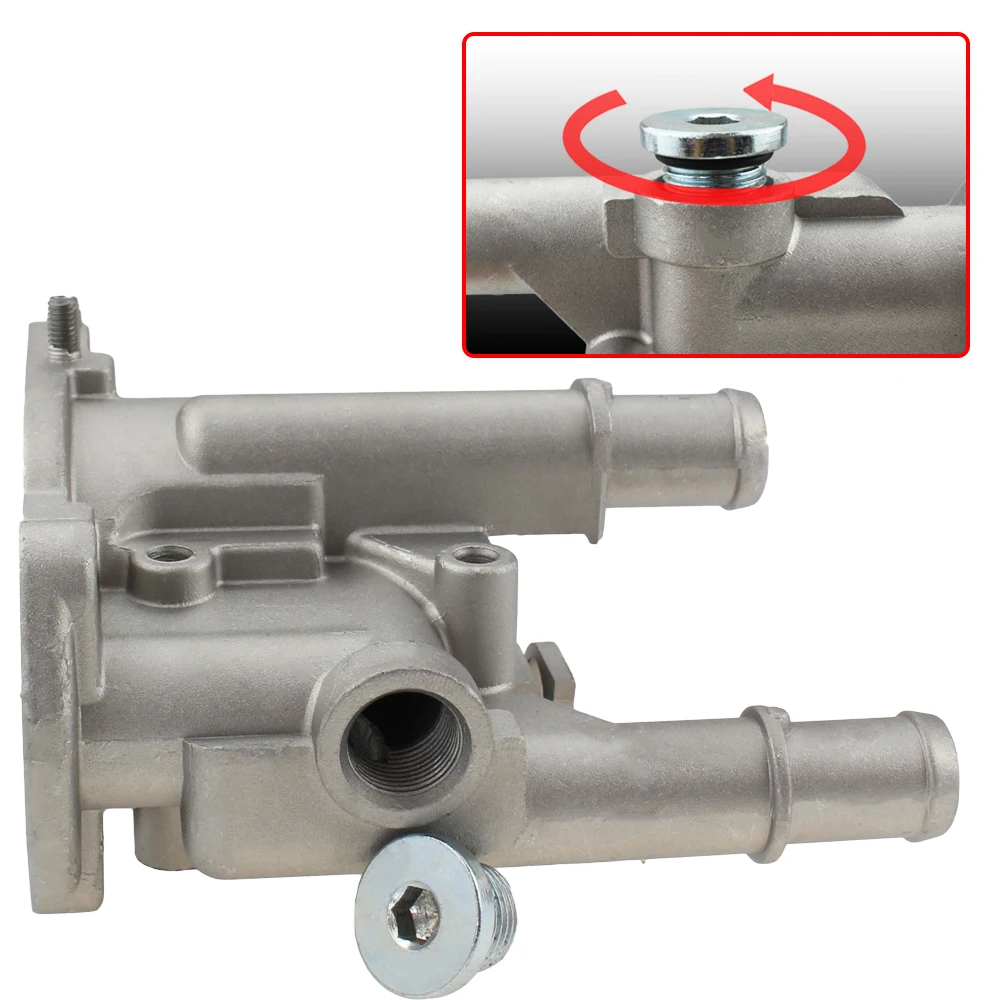 96984103 96817255   Aluminium thermostaatbehuizing voor Opel Astra Zafira Signum Moka voor Chevrolet Chevy Cruze Aveo Orlando