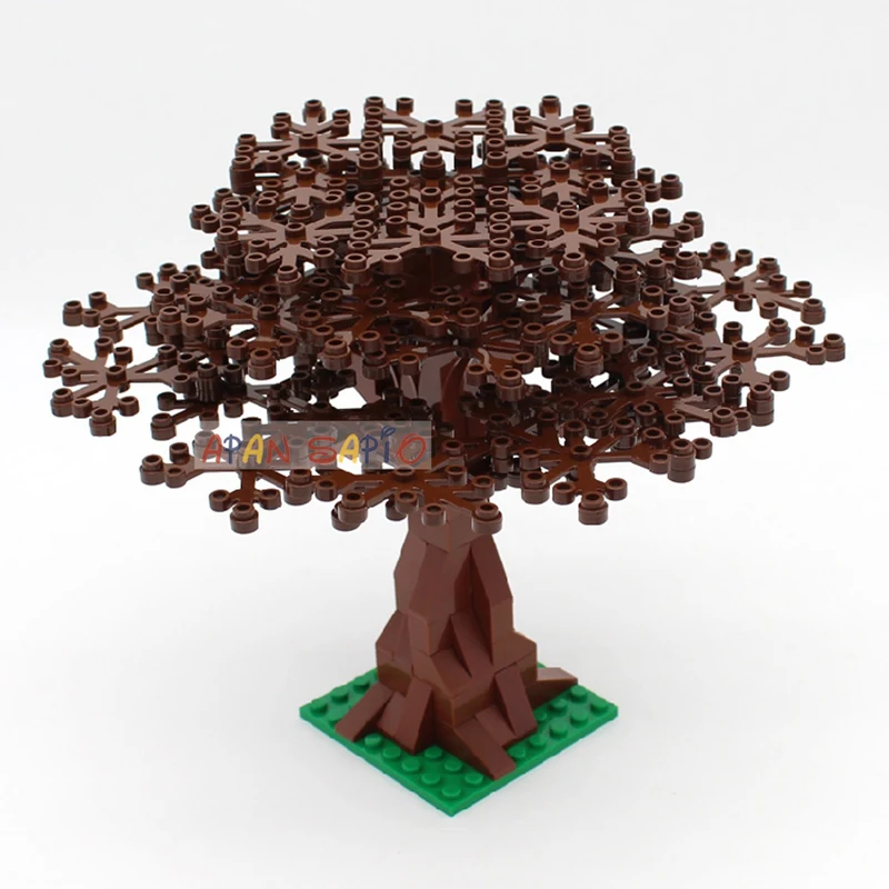 DIY Bausteine Garten Pflanzen Baum 7 Farbe Pädagogische Kreative Figuren Ziegel Größe Kompatibel Mit Marken Spielzeug für Kinder