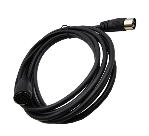 Imagen 2 del producto Cable de Audio para altavoz, 8 pines, extensión DIN macho a hembra, 8 pines a 8 pines, 0,5 m, 1,5 m, 3m