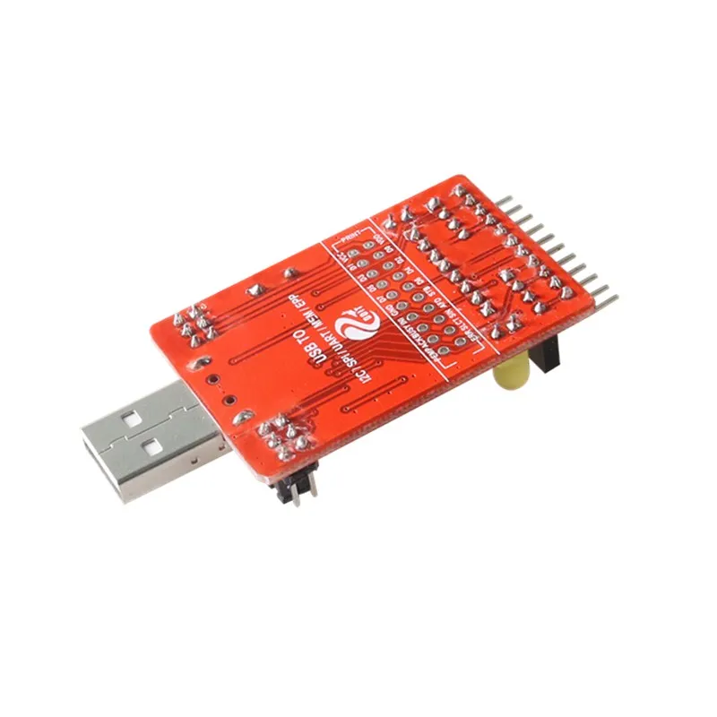 الكل في واحد متعدد الوظائف CH34A USB إلى I2C/SPI/UART/IIC /TTL/ISP محول الطباعة منفذ متوازي EPP/MEM USB إلى STC ISP تنزيل
