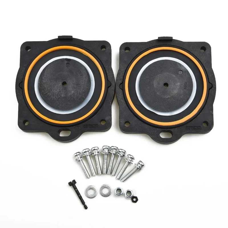 Kit de Reparo para Bomba de ar com Válvulas de Montagem e Reconstrução Filtros de Diafragma 80pc000042p para Hp80 Hp60