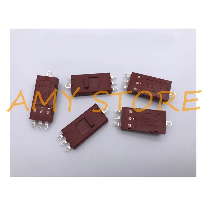 2pcs Toggle Diapositiva DIP Tubo Dell'aria Interruttore 4 Spilli 4 Posizioni XN-14C 16A 125V 10(2A) 250V per Asciugacapelli Ventilatore Interruttore
