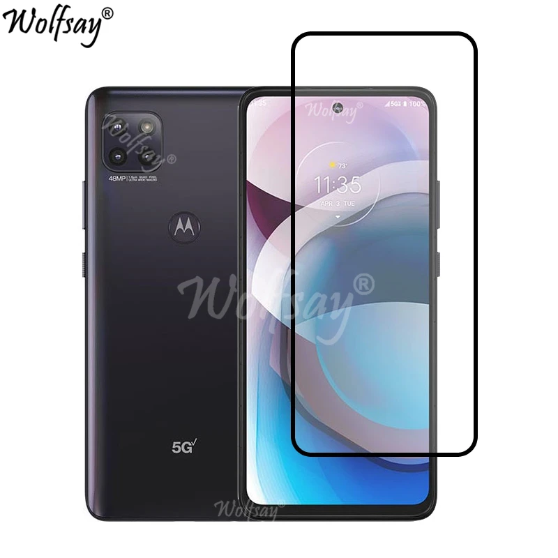 Vetro temperato per Motorola One 5G UW Ace Protezione schermo per Motorola One 5G UW Ace Vetro fotocamera per Moto One 5G UW Ace Glass